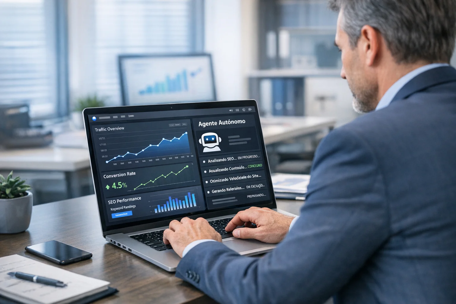 Autonomia de Websites: Otimização Contínua para o Sucesso