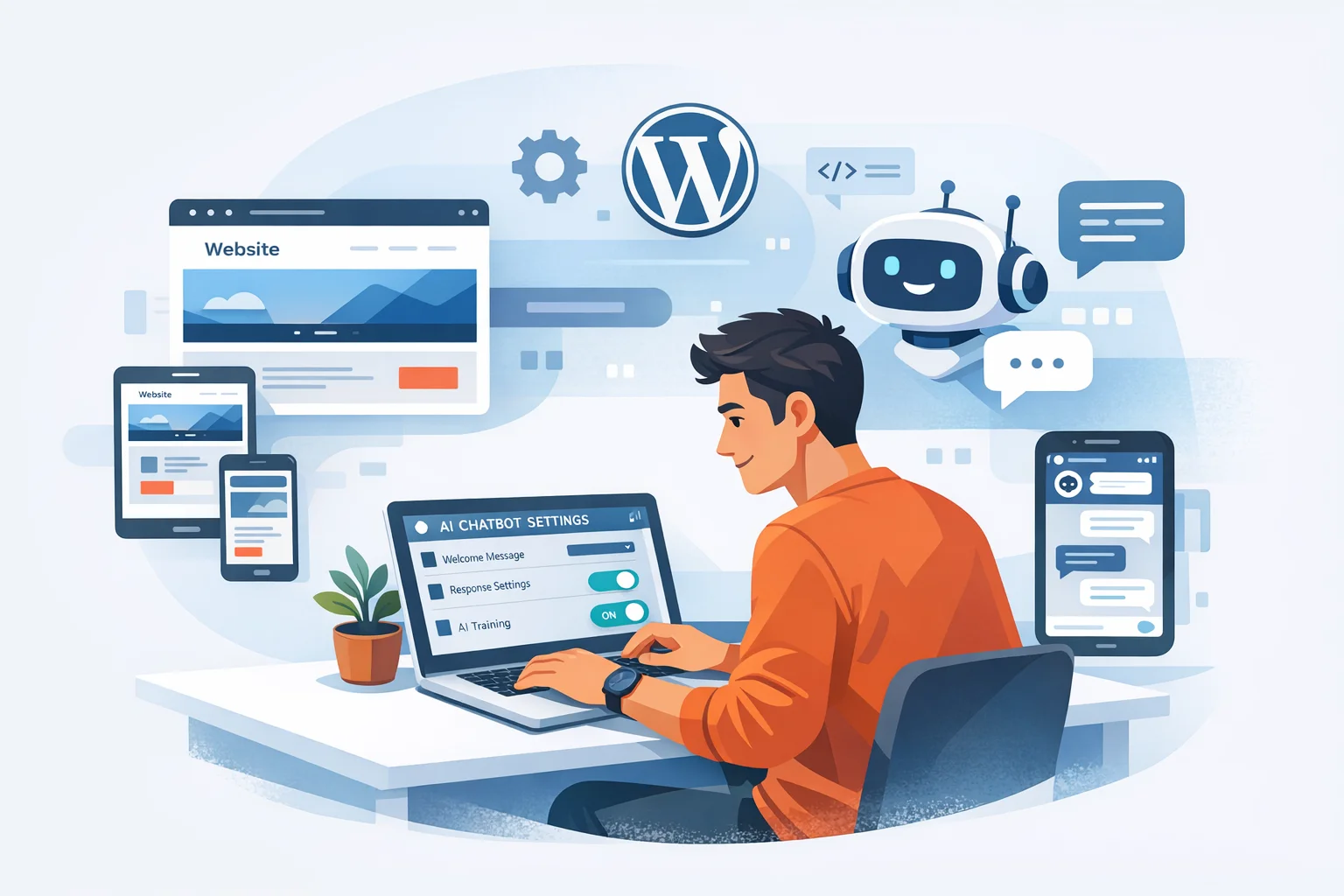 Guia Completo: Configuração de Chatbot AI no WordPress