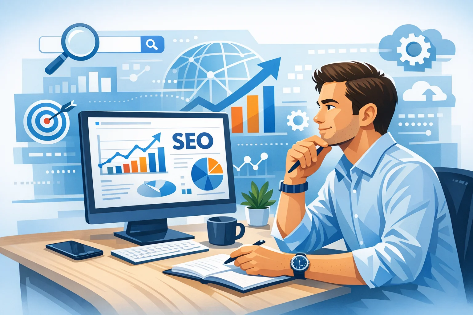 Guia Completo: Conteúdo Digital e SEO para Iniciantes
