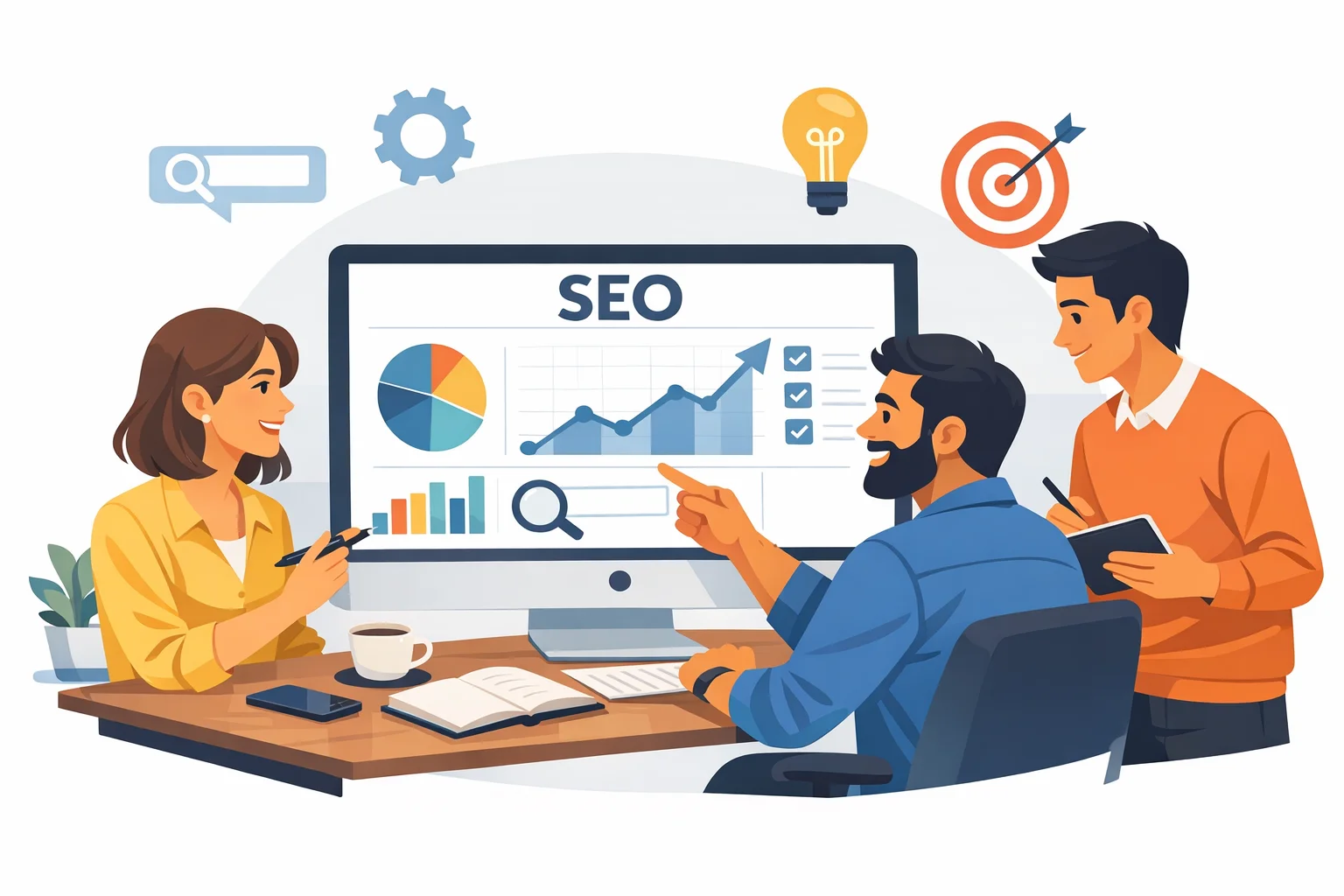 Guia Completo de Conteúdo Digital e SEO para Iniciantes