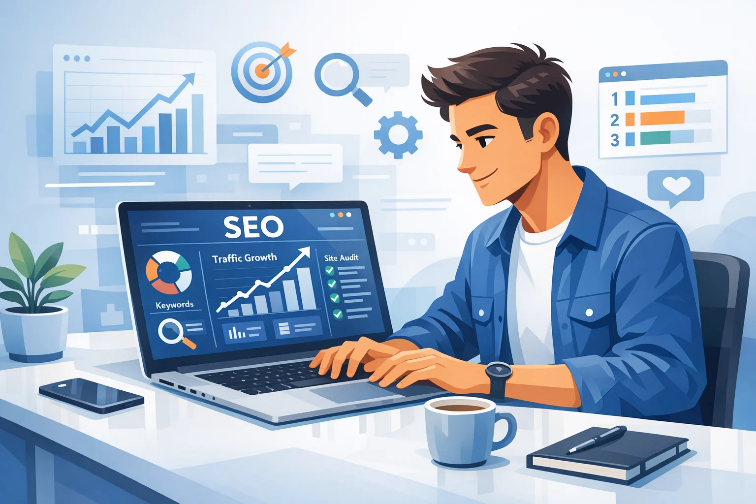 Guia Completo de Conteúdo Digital para Iniciantes em SEO