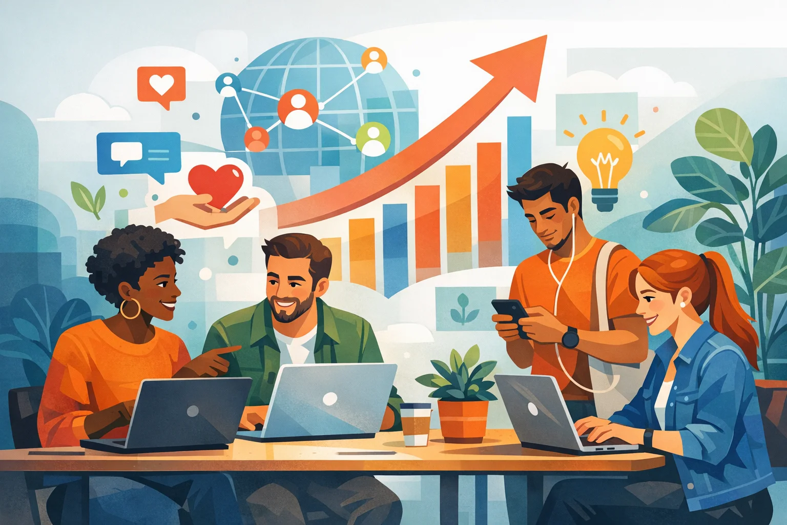 Conteúdo Digital para Iniciativas Sociais
