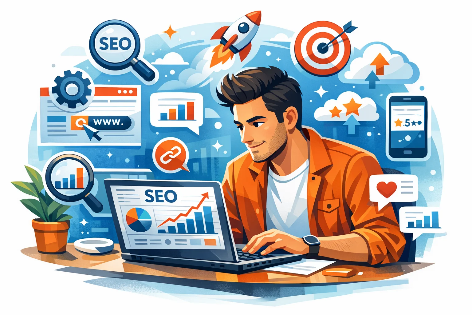 Conteúdo em Branco para SEO
