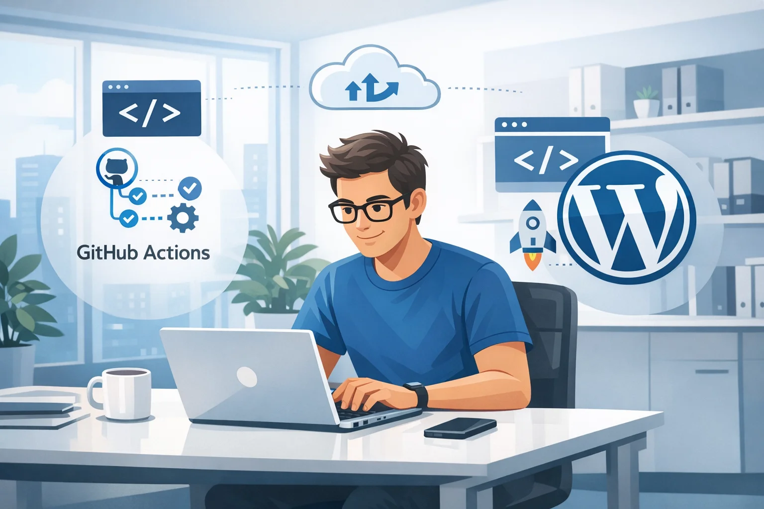 GitHub Actions para PR Preview no WordPress