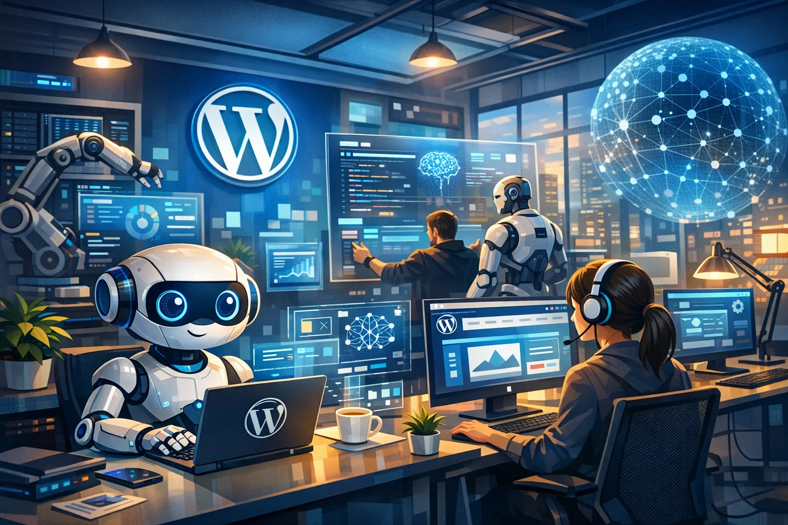 Impacto da Inteligência Artificial em Agências WordPress