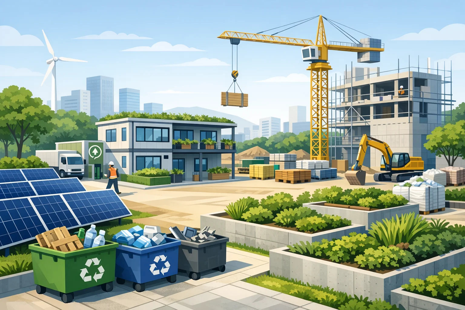 Importância da Sustentabilidade em Projetos de Construção Civil