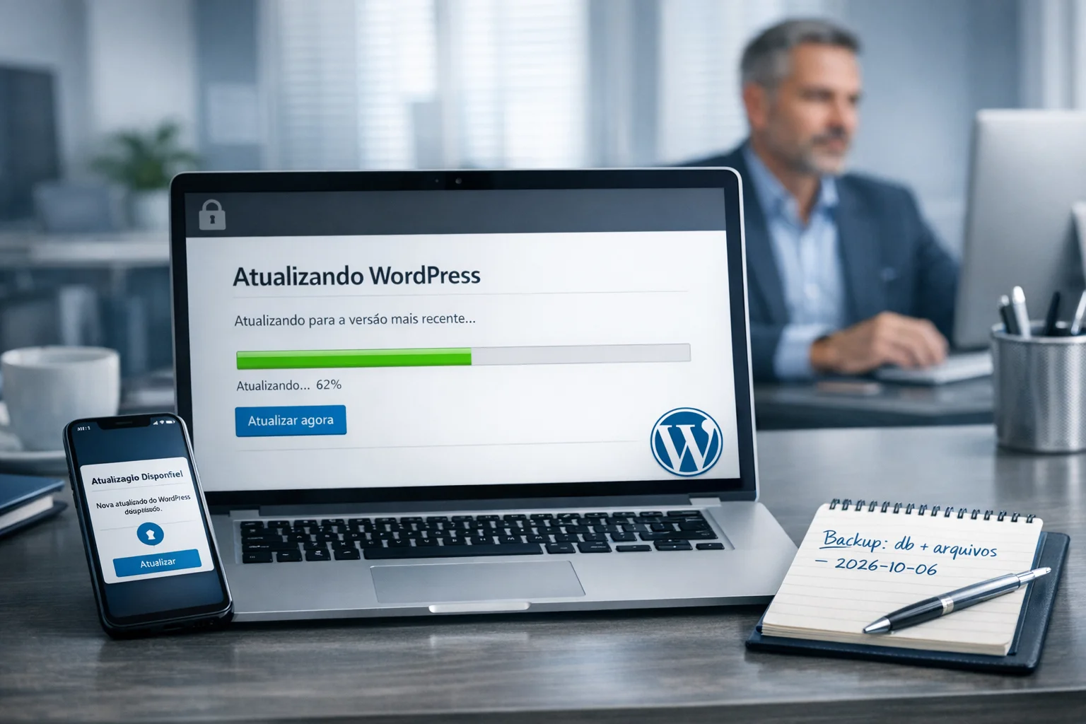 Atualização de segurança e manutenção WordPress 7.1.3 para administradores de sites