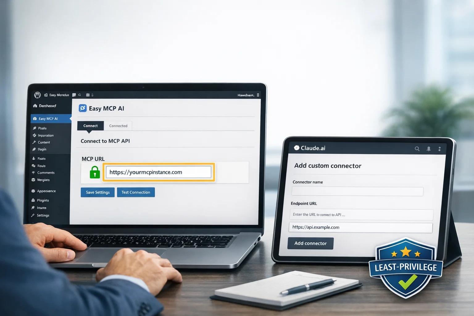 Como conectar Claude ao WordPress usando plugin MCP gratuito