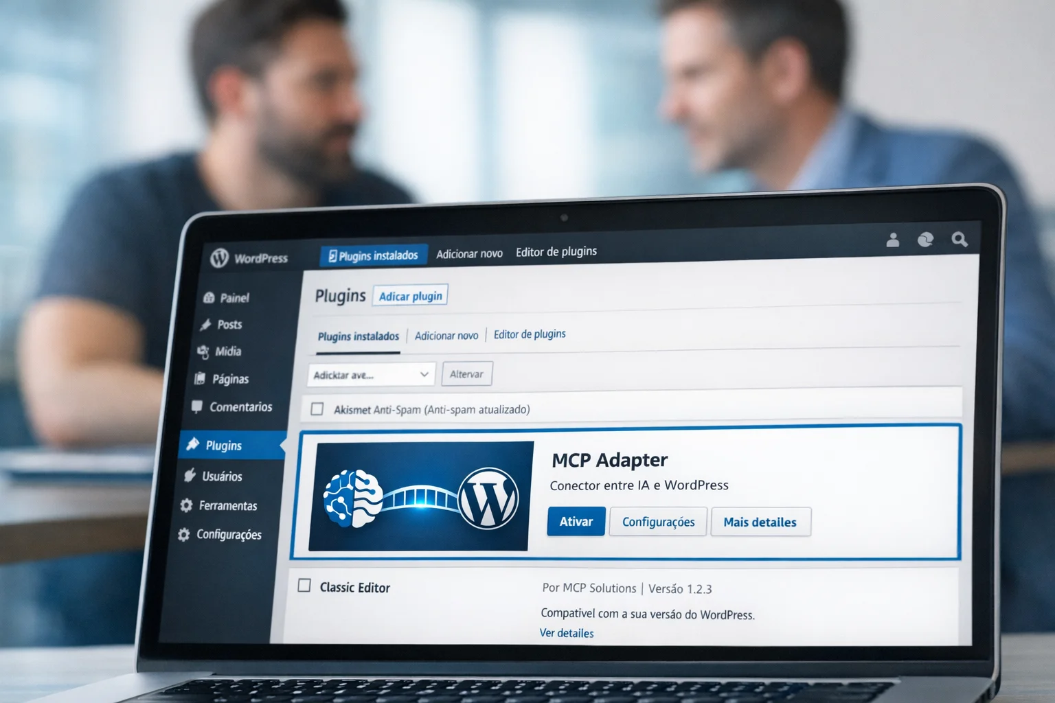 MCP Adapter WordPress integração nativa com assistentes de inteligência artificial